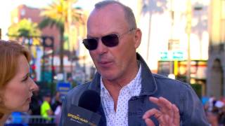 Michael Keaton Swoops Into the Spider-Man: Homecoming Red Carpet World Premiere