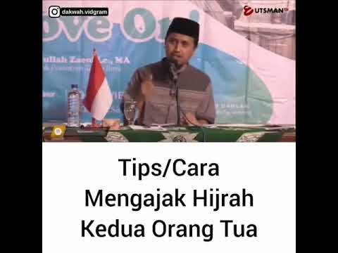 CARA MENGAJAK HIJRAH KEDUA ORANG TUA