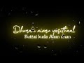 Dhuram Nindru Yosithal Tamil Black Screen Whatsapp Status
