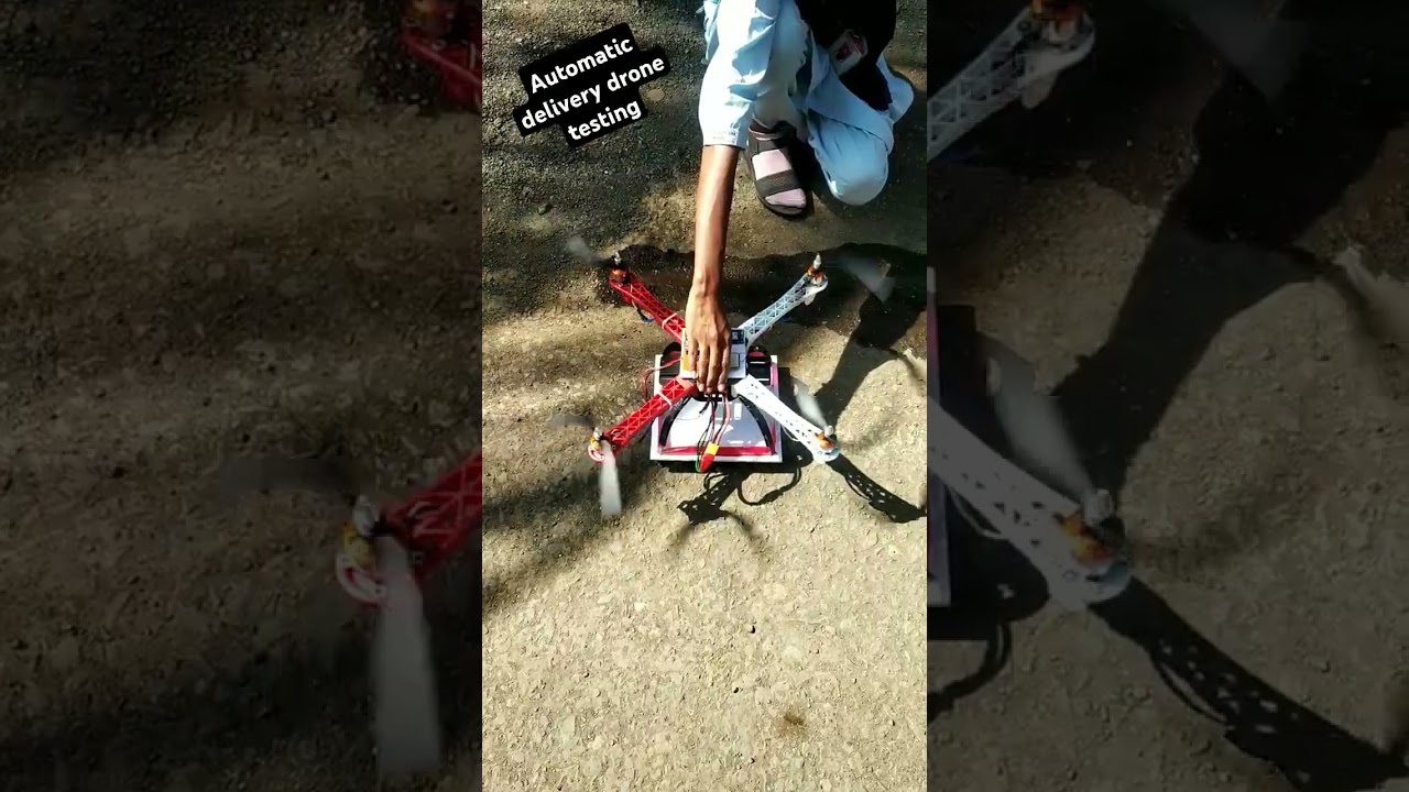 Automatic drone for delivery | Innovative Engineering Project| Smart Delivery Drone | Smart Drone