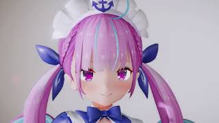 【ホロライブMMD】 インドア系ならトラックメイカー#湊あくあ