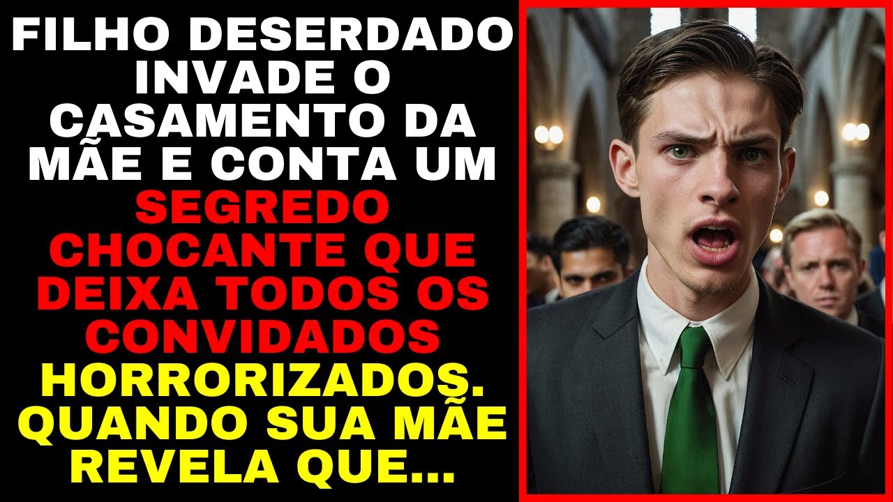Filho DESERDADO INVADE O CASAMENTO DA MÃE e Conta Um SEGREDO Que Deixa TODOS OS CONVIDADOS ATÔNITOS