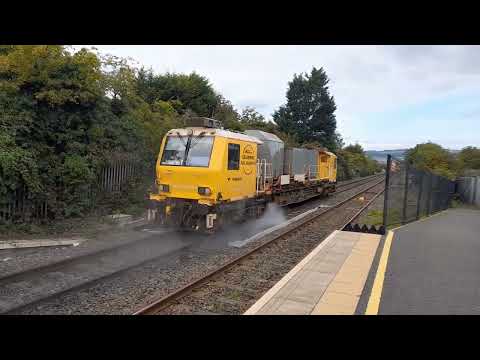 NIR MPV No.11 on Sandite / Waterjetting duties at Whiteabbey & Belfast Central / Lanyon Place.