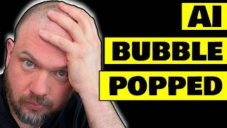 AI bubble JUST popped...