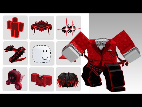 20 THE BEST FAKE HEADLESS AND RED FREE ITEMS ROBLOX 2024