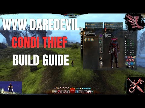 GW2 Condi Thief Dagger/Dagger Build Guide for WvW & Roaming Gameplay