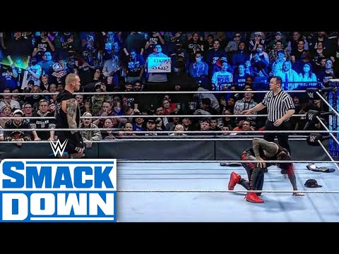 WWE April 22, 2022 - Randy Orton vs. Jey Uso - Friday Night SmackDown
