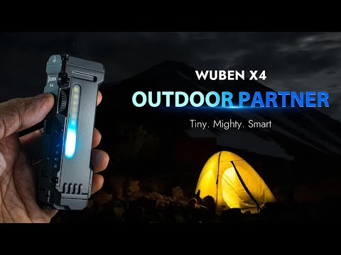 Wuben X4: The Ultimate Outdoor Flashlight Partner 🌲💡