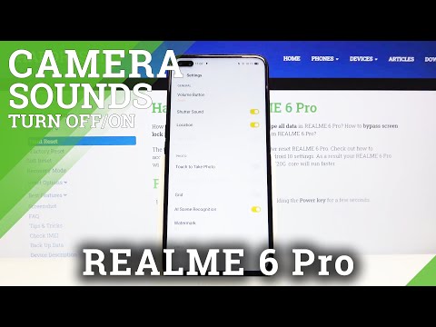 How to Turn Off and Turn On Camera Shutter Sound in REALME 6 Pro – Camera Sounds