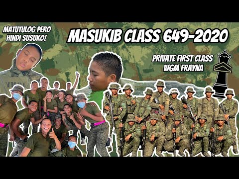 Philippine Army Training (CSC-649-2020) + Original Class Songs by Masukib Class