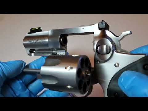 Ruger GP100 2.5 inch barrel 7 round .357 Magnum with Crimson Trace Laser grips.