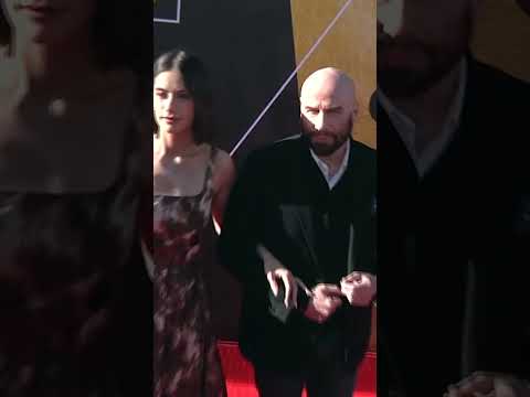 Ella Bleu Travolta & John Travolta SMASHING the red carpet | HELLO!
