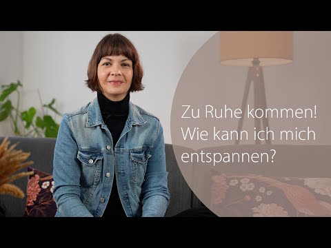 Zu Ruhe kommen - Wie kann ich mich entspannen? 3 einfache Tipps! 🍀