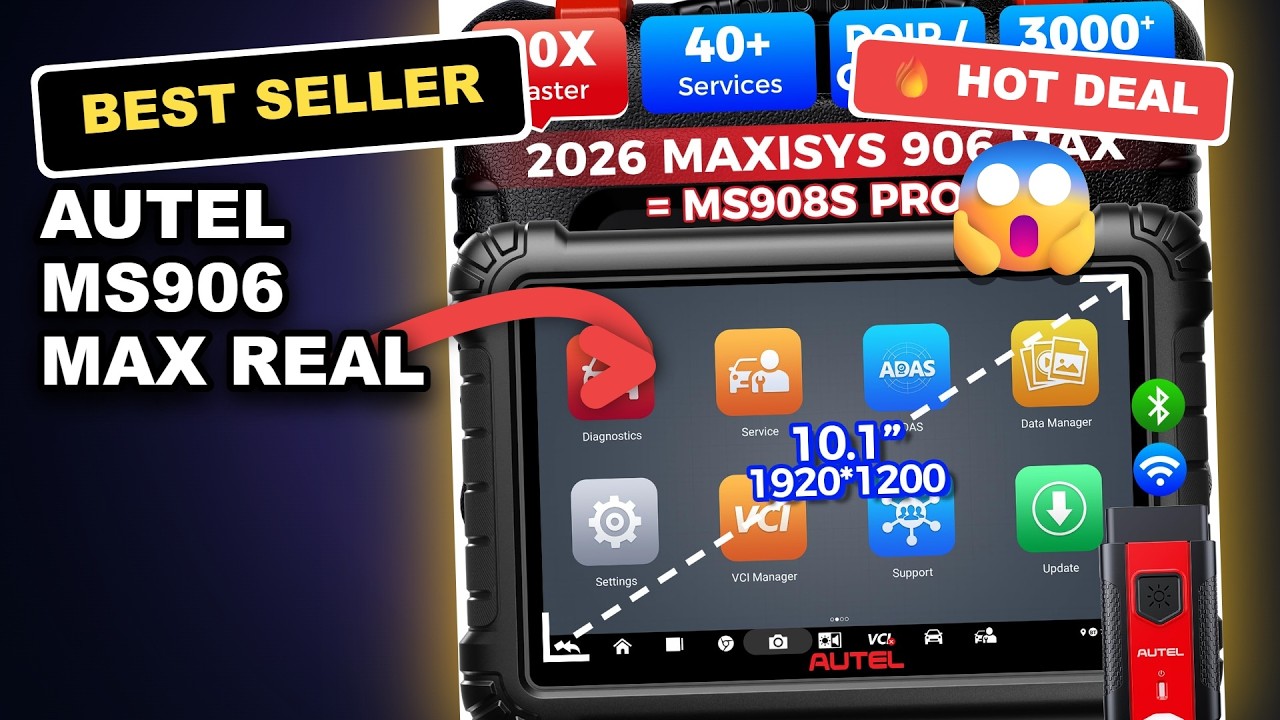 Autel MS906 MAX Real Review: Is This Bi-Directional Scanner Worth It?