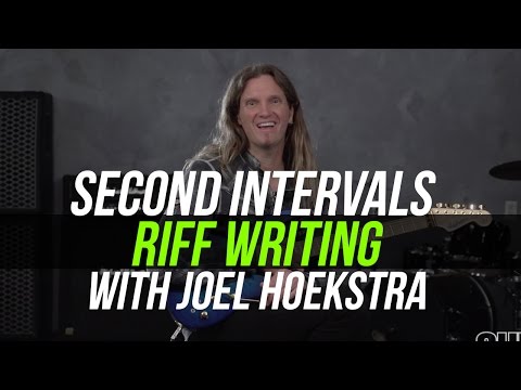 Arpeggiated Riff-Writing Using Second Intervals, with Joel Hoekstra!