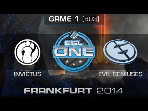 Invictus Gaming vs. Evil Geniuses - Grand Final Map 1 - ESL One Frankfurt 2014 - Dota 2