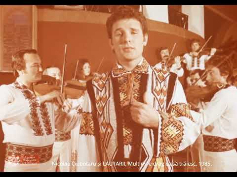1985: Nicolae Ciubotaru și LĂUTARII lui Nicolae Botgros, "Mult mi-e drag ca să trăiesc".