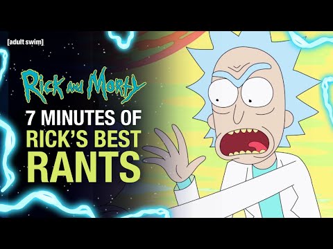 Rick Sanchez Ranting For 7 Minutes Straight | Rick and Morty | adult swim