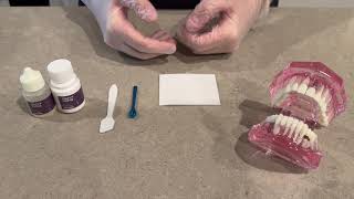 How to Reattach a Crown, Cap, or Bridge with Dental Cement | Step-by-Step Tutorial (DenVana)