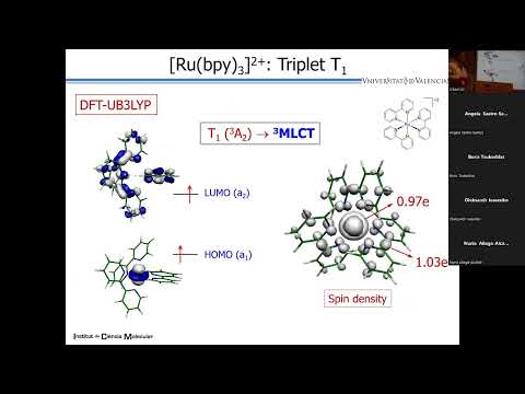 Electroluminescent Materials Based on Ionic Transition-Metal Complexes - ESMolNa 2022