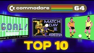 Top 10 Best Football Games for Commodore 64 in 2 minutes!
