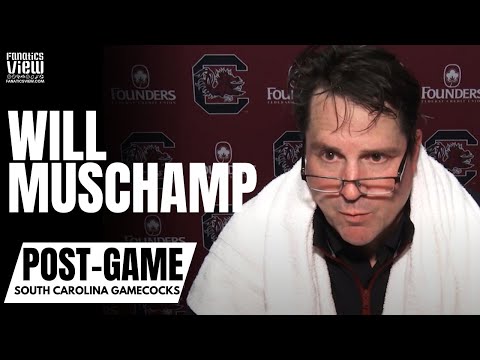 Will Muschamp on South Carolina Beating Auburn For First Time Since 1933 | Gamecocks Post-Game