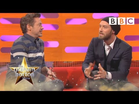 Jude Law a Robert Downey Jr. u Grahama Nortona