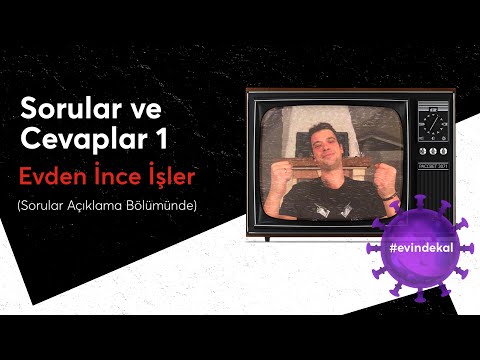 Sorular ve Cevaplar 1 - İnce İşler Canlı Yayın