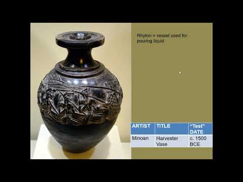 ART114Lecture06 Minoan & Mycenaean Art