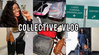 Collective Vlog : Goodbye Abuja, Pack with Me + Cleaning the AirBnB | I married a Husband maternal