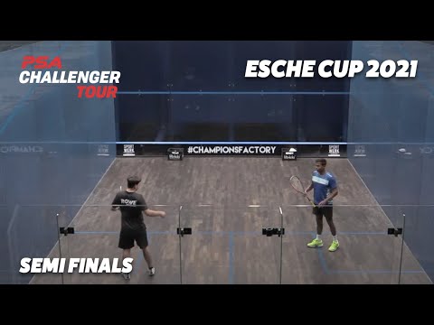 Live Squash: Esche Cup 2021 - DSQV Sportwerk Series - Semi Finals