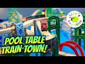 POOL TABLE TOY TRAIN METROPOLIS!