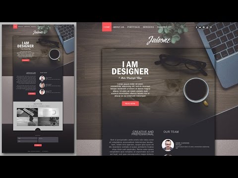 Photoshop Website Design Tutorial