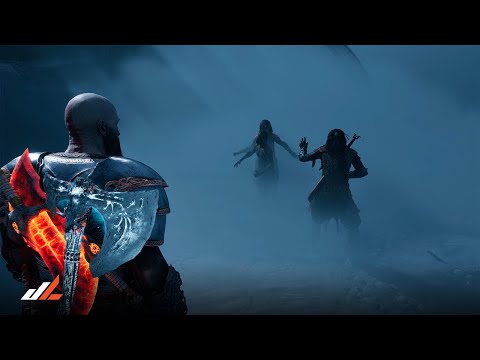 Freya Snaps Baldur's Neck - God of War Ragnarok