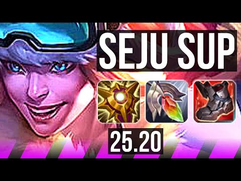 SEJUANI & Qiyana vs LEBLANC & Kai'Sa (SUP) | EUW Grandmaster | 25.20