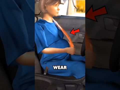 Never Wear your Seatbelt like this if You are Pregnant 😨