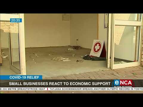 COVID 19 relief Small businesses react to economic support