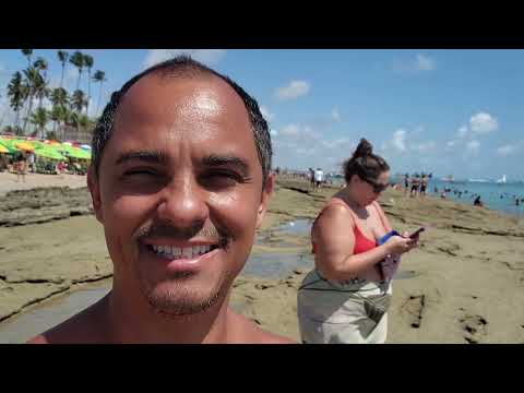 Porto de Galinhas Beach at Low Tide
