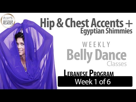 Belly Dance Weekly: Beginner (Week 1 of 6) Lebanese Style