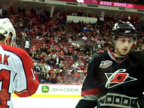 Carolina Hurricanes Florida Panthers 11/6/10 SCRUM