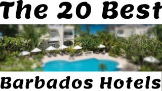 The 20 Best Barbados Hotels - Where To Stay in Barbados