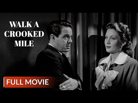 WALK A CROOKED MILE | English Full Movie | Crime Movie | Hollywood English Movie
