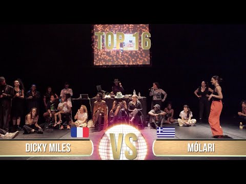 DICKY MILES (FR) vs MÓLARI (GR) | TOP16 | All Europe Waacking Festival 2022