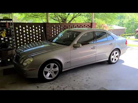 uh oh. another w211?  2003 Mercedes Benz E500 POV Test Drive walkaround.
