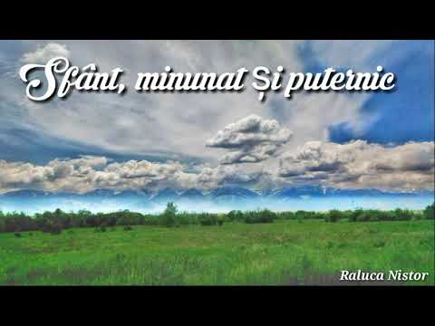 Sfânt, minunat și puternic - karaoke