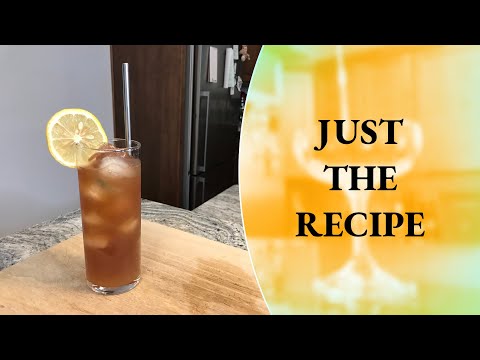 How to Make the Kraken Apple Cider - Just the Recipe - Rum Cocktail - Cocktails at Home