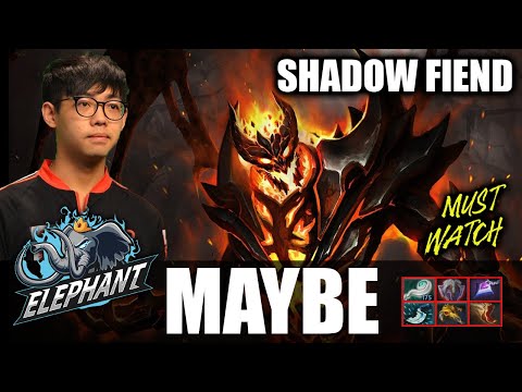 Maybe - SHADOW FIEND MID - 7.28 - The Best Carry Guide - Dota 2 Pro Games - Full Gameplay