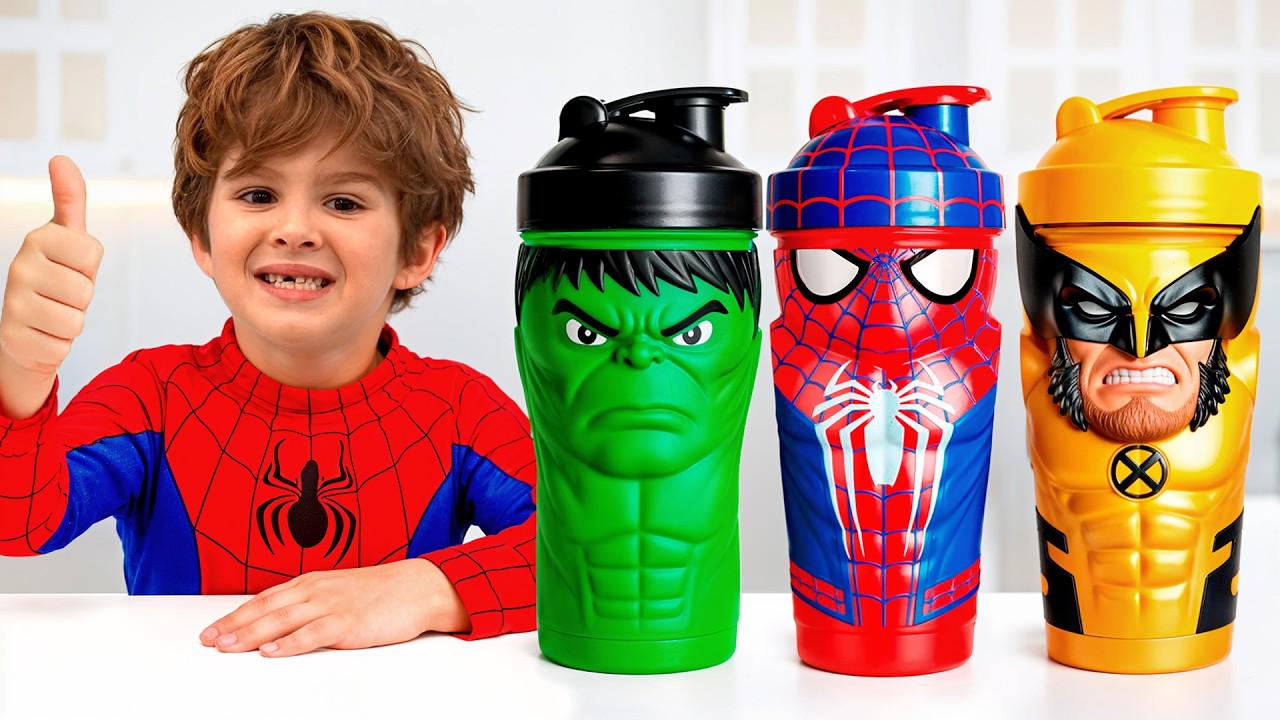 Kids Turn Into Superheroes with the Magic Cocktails