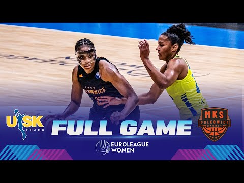 ZVVZ USK Praha v BC Polkowice | Full Basketball Game | EuroLeague Women 2022-23