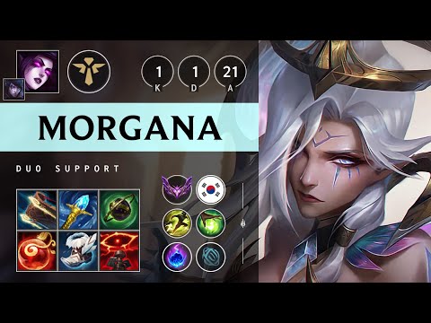 Morgana Support vs Nautilus - KR Master Patch 25.07